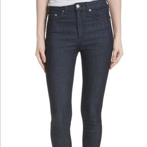 Rag and Bone High waisted Skinny Jeans